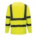 T-SHIRT M/COMP AMARELO ALTA VISIB S178